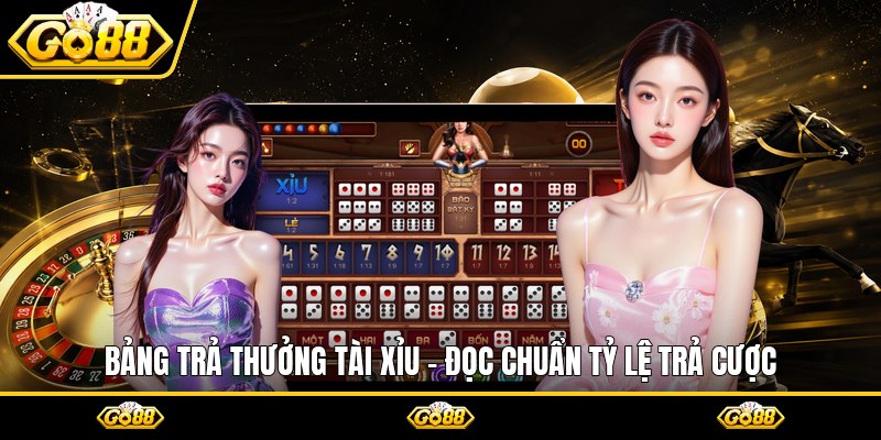 Bảng Trả Thưởng Tài Xỉu - Đọc Chuẩn Tỷ Lệ Trả Cược